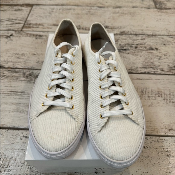 William Strouch White Corduroy sz 10 - Picture 2 of 9